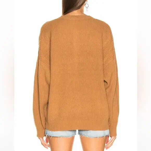 THE GREAT. Henley Button Up Sweater - Picture 4 of 6